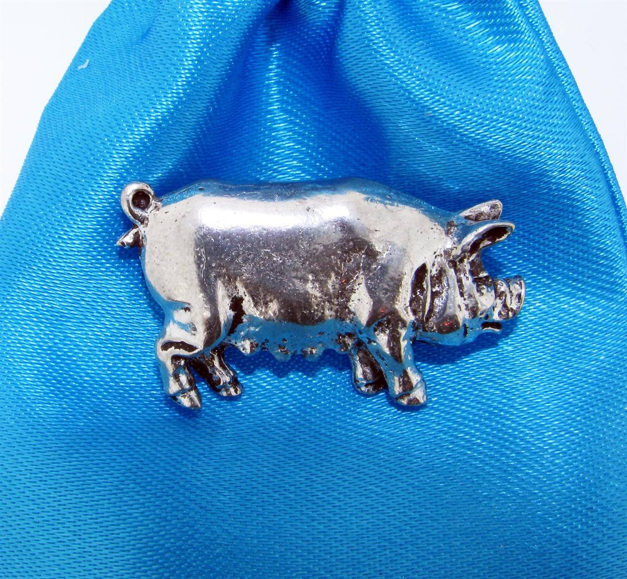 Pig Pin Badge high quality pewter gifts from Pageant Pewter