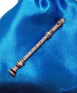 Recorder Pin Badge - high quality pewter gifts from Pageant Pewter