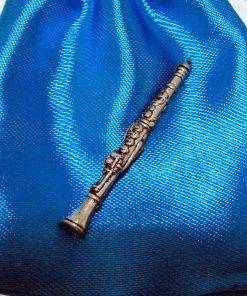 Clarinet Pin Badge - high quality pewter gifts from Pageant Pewter