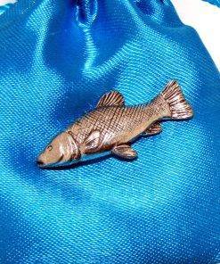 Tench Pin Badge - high quality pewter gifts from Pageant Pewter