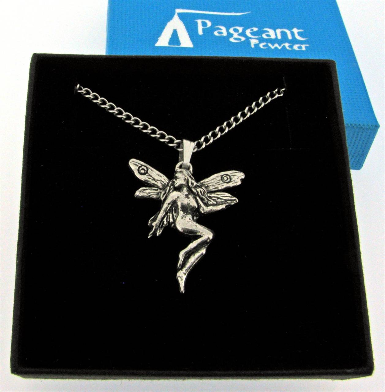 Small Fairy Pendant - high quality pewter gifts from Pageant Pewter