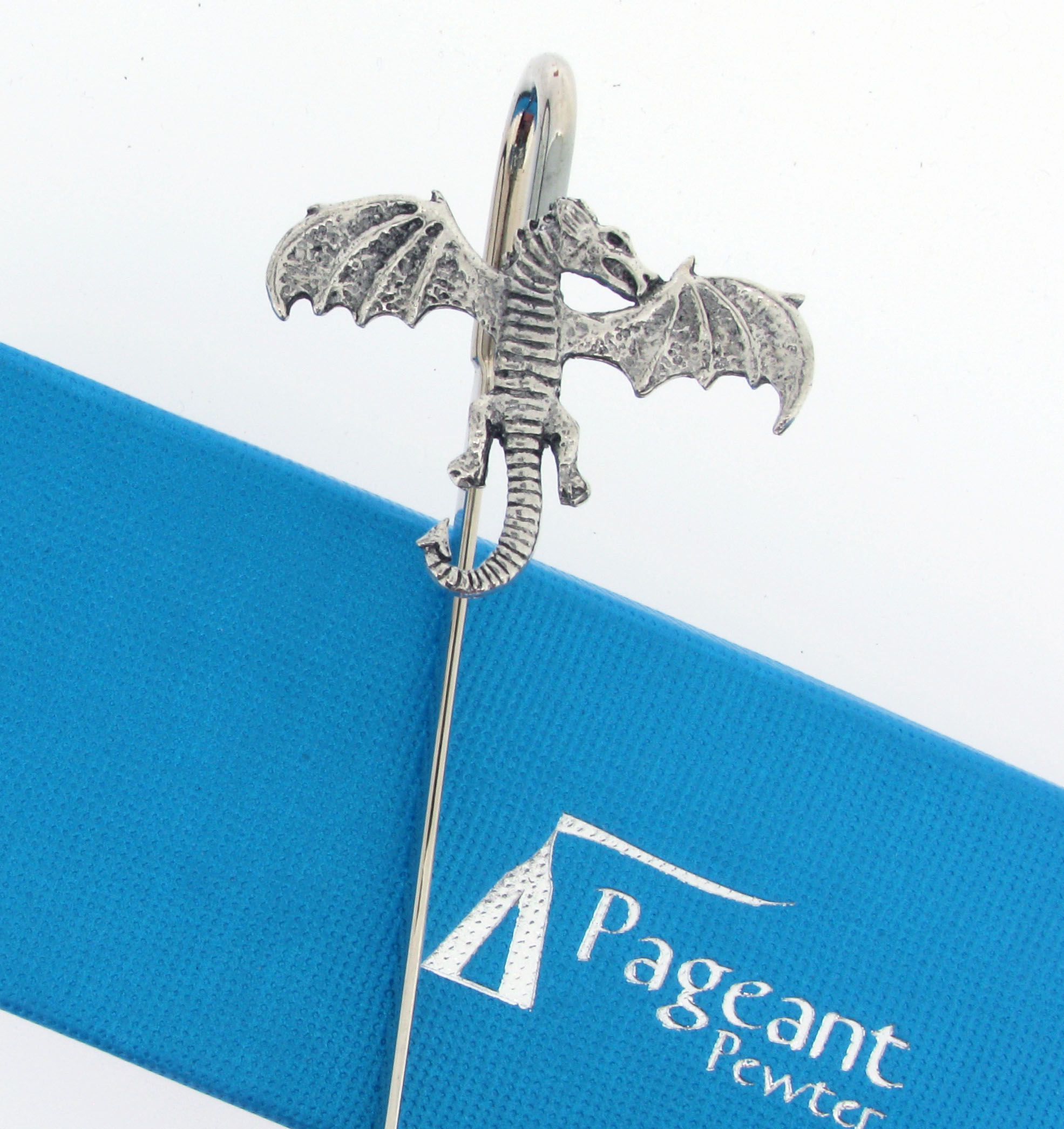 Dragon Bookmark - high quality pewter gifts from Pageant Pewter