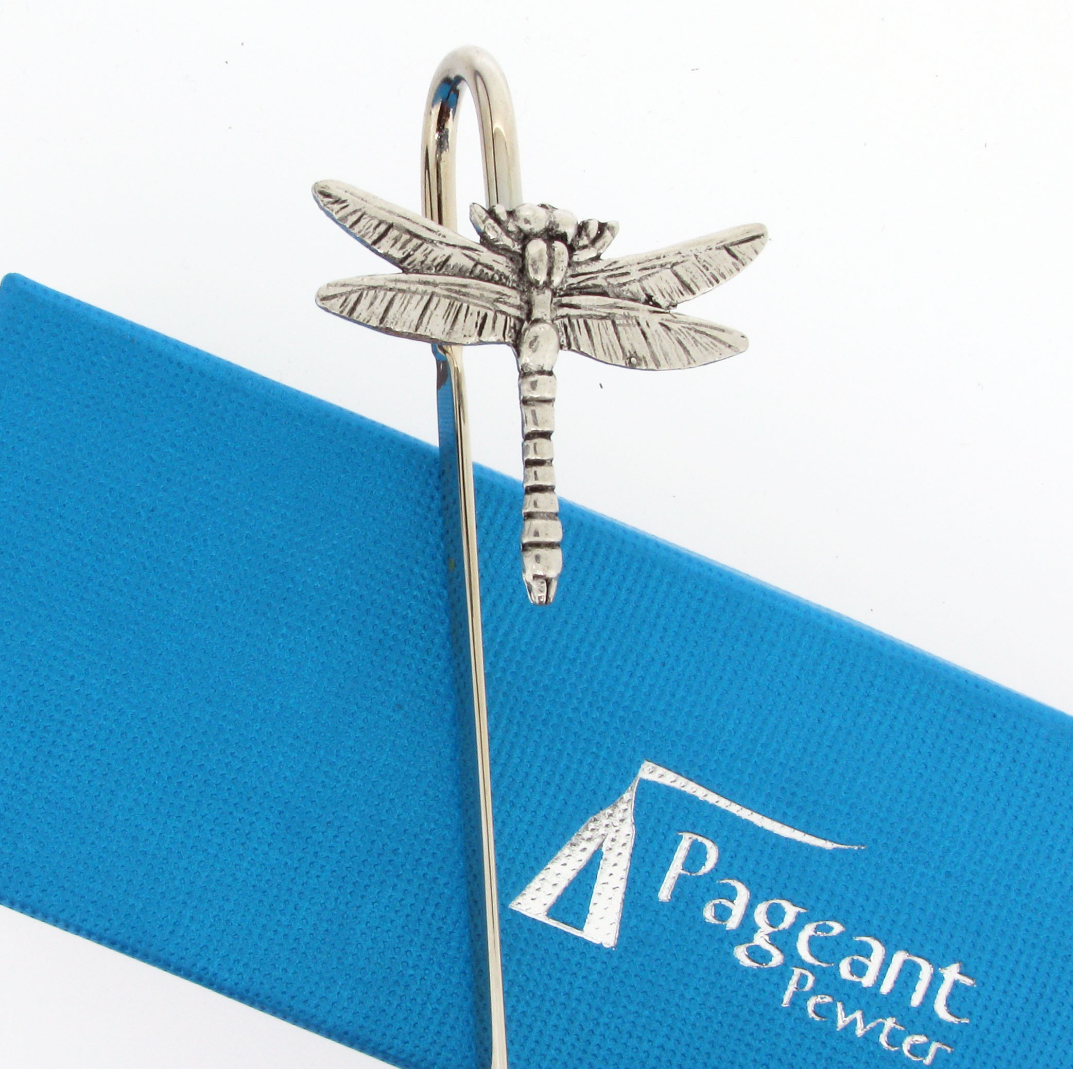 Dragonfly Bookmark - high quality pewter gifts from Pageant Pewter