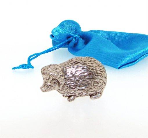 Hedgehog Miniature - high quality pewter gifts from Pageant Pewter