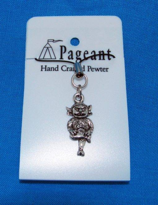 Lincoln Imp Phone / Bag Charm - high quality pewter gifts from Pageant Pewter