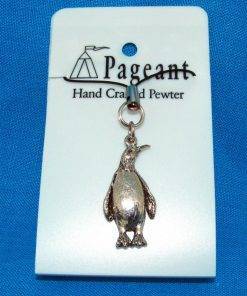 Penguin Phone / Bag Charm - high quality pewter gifts from Pageant Pewter