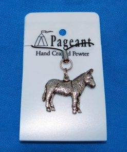 Donkey Phone / Bag Charm - high quality pewter gifts from Pageant Pewter