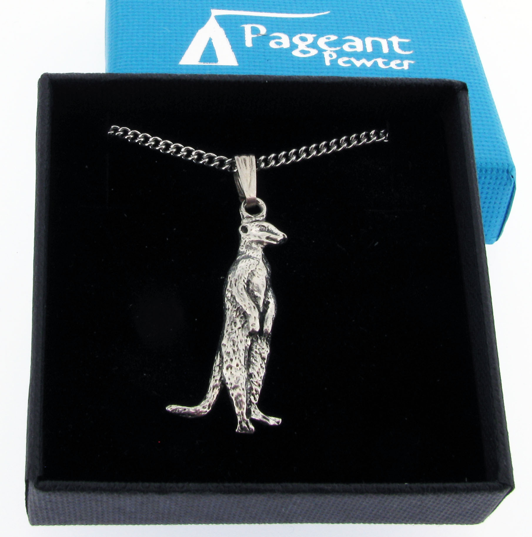 Meerkat Pendant - high quality pewter gifts from Pageant Pewter