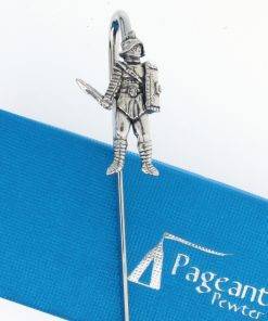 Gladiator Bookmark - high quality pewter gifts from Pageant Pewter