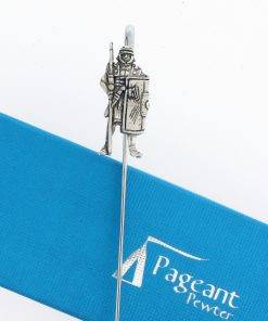 Roman Soldier Bookmark - high quality pewter gifts from Pageant Pewter