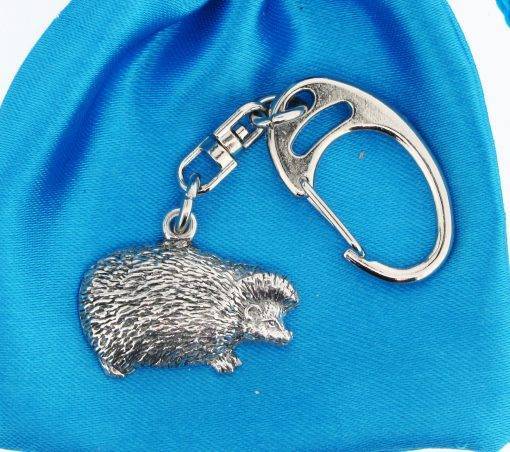 Small Hedgehog Keyring