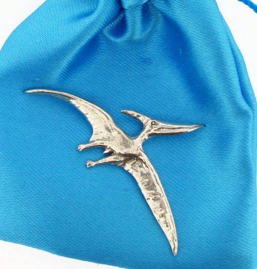 Pterasaur Pin Badge - high quality pewter gifts from Pageant Pewter