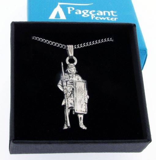 Roman Pendant - high quality pewter gifts from Pageant Pewter