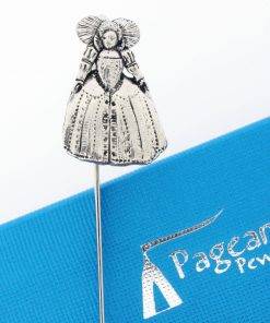 Queen Elizbeth I Pewter Bookmark