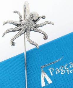 Octopus Pewter Bookmark