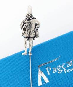 William Shakespeare Pewter Bookmark
