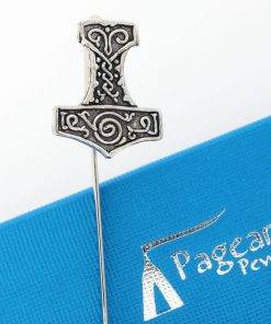 Viking Thor's Hammer Pewter Bookmark