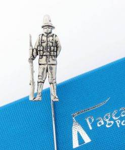 Tommy WW1 Soldier Pewter Bookmark