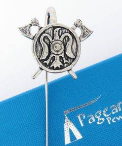 Viking Warshield Pewter Bookmark