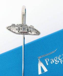 WW1 Mark 4 Tank Pewter Bookmark