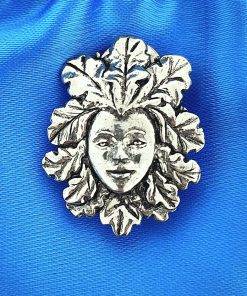 Green Lady Pin Badge